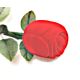 Schmucketui Schmuckverpackung Rose rot SK24