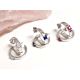 Ohrstecker Silber 925 Zirkonia Sterlingsilber sb281