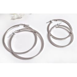 Creolen 30mm Silber 925 sc301