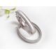 Creolen Silber 925 Ohrringe Sterlingsilber SC302