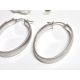 Creolen Silber 925 Ohrringe Sterlingsilber SC302