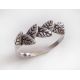 Ring Silber 925 Blätter SR105