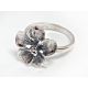 Ring Silber 925 Blumenring SR103