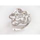Ring Silber 925 Blumenring SR102