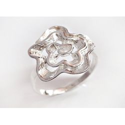 Ring Silber 925 Blumenring SR102