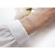Kugel Silber Armband 20 cm Silber 925 FA08