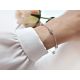 Armband  Silber 17,5  - 19,5 cm Silber-925  (SG134)