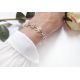 Armband Silber 925 Cannabis Hanfblatt SA17