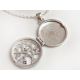 Anhänger Lebensbaum Silber 925 Medaillon SP370