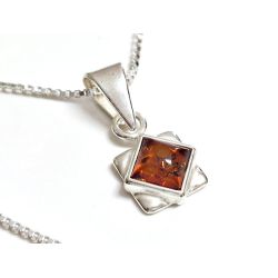 Bernstein Anhänger Silber 925 BA59