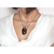 Bernstein Collier 44cm Kette Silber 925 DC152