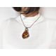 Bernstein Collier Kette 47cm Silber 925 dc336