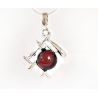 Bernstein Anhänger Silber 925 Bernsteinschmuck ba949