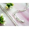Figaro Armband Silber 925 sg237