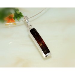 Bernstein Anhänger Silber 925 LA98