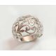 Damen Ring Silber 925 Blumen SR112