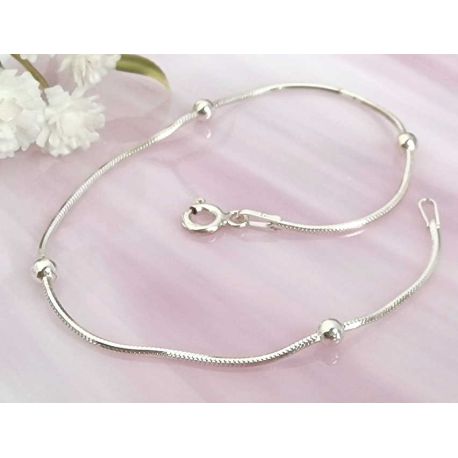 Kugelarmband Silber 925 Damen sg241