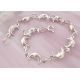 Armband Silber Mond 18,5 cm Silber-925  SG110