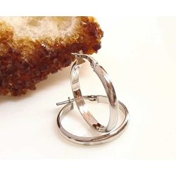 Creolen Silber 925 rund 23mm sc308