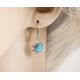 Türkis Ohrhänger Silber 925 gz371