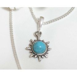 Türkis Anhänger Silber 925 GZ370