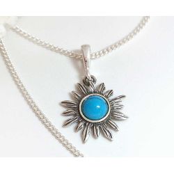 Türkis Anhänger Silber 925 GZ369