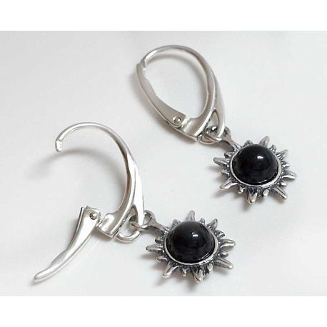 Onyx Ohrhänger Silber 925 se194