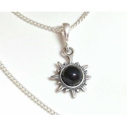 Onyx Anhänger Silber 925 se193