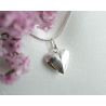 Herzanhänger Silber 925 Herzkette SH32