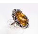 Bernstein Ring Silber 925 19,5mm br412