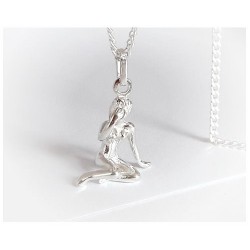 Sternzeichen  Jungfrau Anhänger Silber 925 Silberschmuck GI