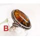 Bernstein Ring Silber 925 19,1mm br418