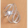 Damen Ring Silber 925 19mm SR115
