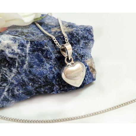 Herz Anhänger Silber 925 Silberschmuck su464