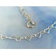 Fußkettchen Silber 925 24 -33 cm Herzen Silberschmuck fr73
