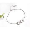 Armband Silber 925 Unendlichkeit sg217