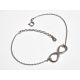 Armband Silber 925 Unendlichkeit sg217