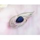 Brosche Silber 925 Zirkonia SN106