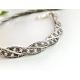 Armband Silber 925 20cm geflochten SA82