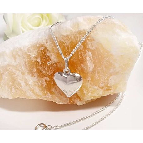Herz Anhänger Silber 925 Silberschmuck su470