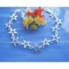 Armband Silber 925 18-19cm Sterne SA16