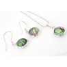Schmuckset Irismuschel Silber 925 SET-135