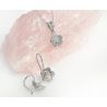 Schmuckset Silber 925 Blumen SET-137