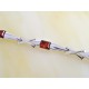 Bernstein Armband 18cm Silber 925 braun BB22