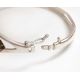 Bernstein Armreif 18cm Silber 925 CU224