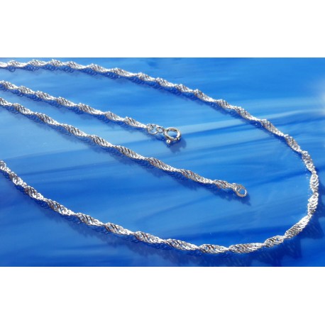 Singapourkette Silber 38 cm - 80 cm Kette Silber-925 KB31
