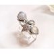 Mondstein Ring 18mm Silber 925 mt129