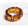 Bernstein Ring 18 bis 21mm Gummizug Bernstein BR424
