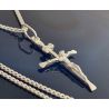 Kreuz Anhänger Kruzifix Silber 925 SH95