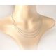 Silber Collier 45 cm Silber 925 Sterlingsilber  SD10